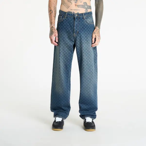 Daily Paper Дънки Daily Paper Amba Monogram Jeans Sand Blue XS