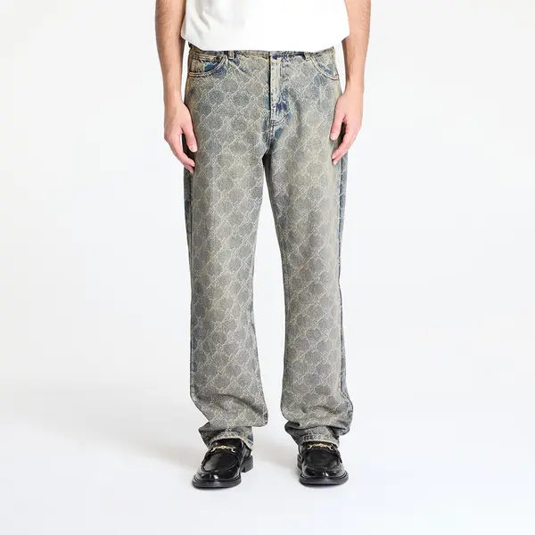 Daily Paper Дънки Daily Paper Shield Laser Washed Jeans Blue XS