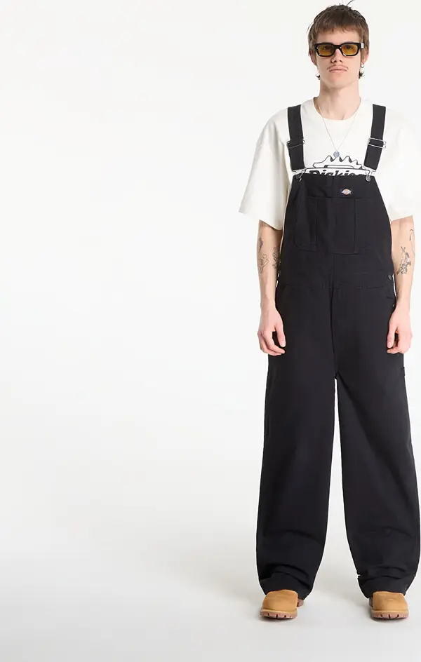 Dickies Дънки Dickies Loose Canvas Bib Black L