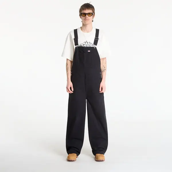 Dickies Дънки Dickies Loose Canvas Bib Black L