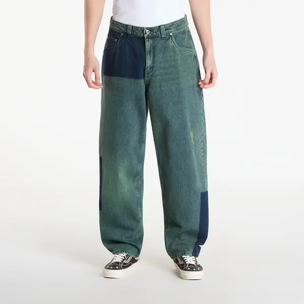 DIME Дънки DIME Baggy Denim Pants Distressed Green 32