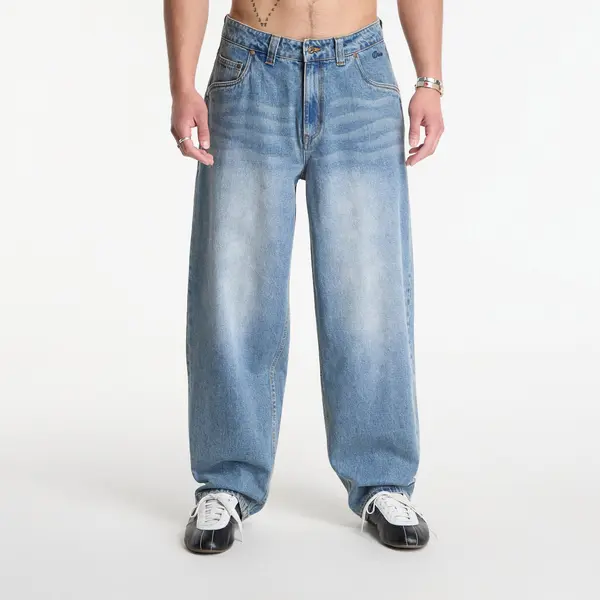 DIME Дънки Dime Baggy Denim Pants Sandblasted Indigo 34