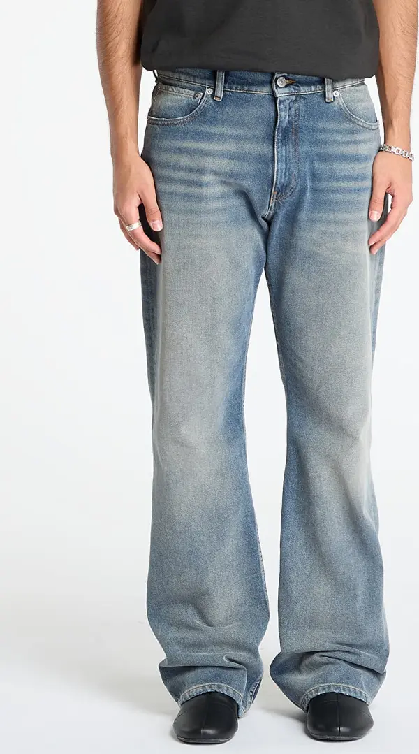 MM6 Дънки MM6 Maison Margiela Pants 5 Pockets Medium Blue 32