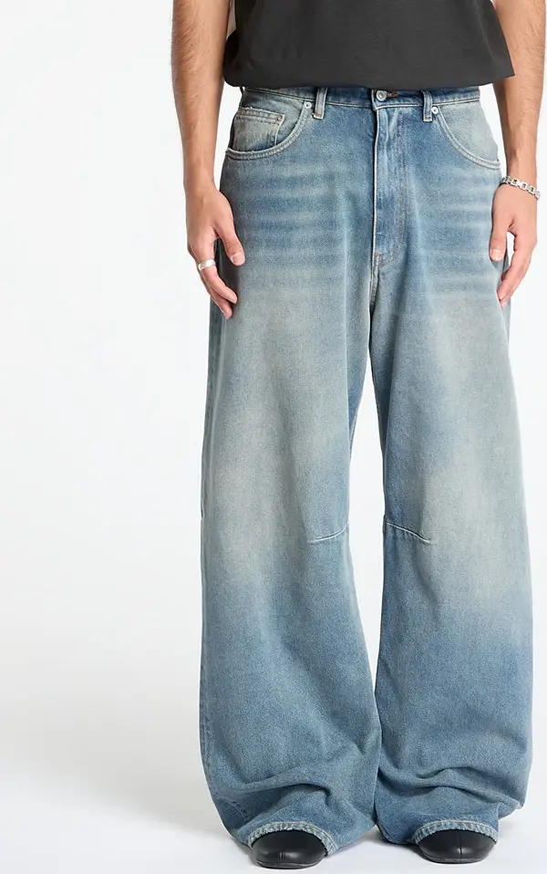 MM6 Дънки MM6 Maison Margiela Pants 5 Pockets Medium Blue 36
