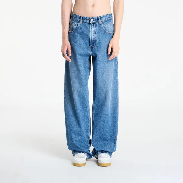 MM6 Дънки MM6 Wide-Leg Jeans Medium Blue 36