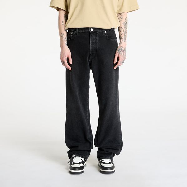 Off-White Дънки Off-White Diag Outl Relaxed Jeans Vintage Black 33