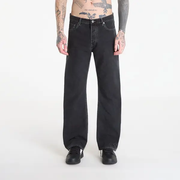 Off-White Дънки Off-White Half Arrow Slim Relaxed Jeans Black 46