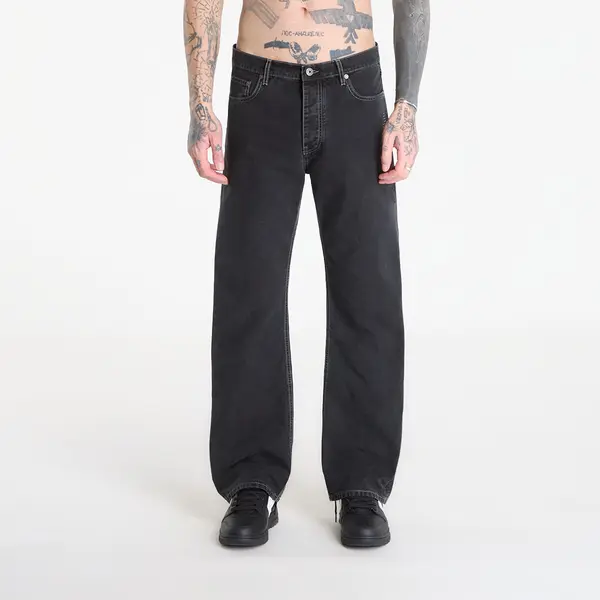 Off-White Дънки Off-White Half Arrow Slim Relaxed Jeans Black 50