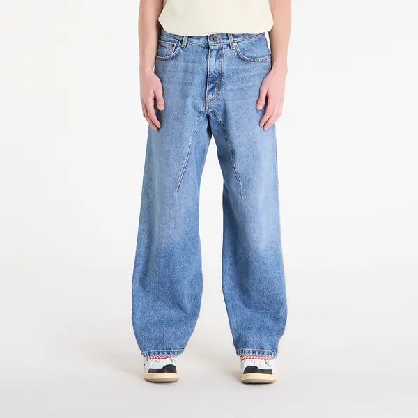Off-White Дънки Off-White Half Arrow Twisted Flare Jeans Light Medium Blue 32