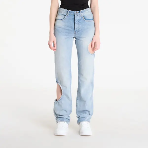 Off-White Дънки Off-White New Meteor Denim Pants Bleach/ No Color 25