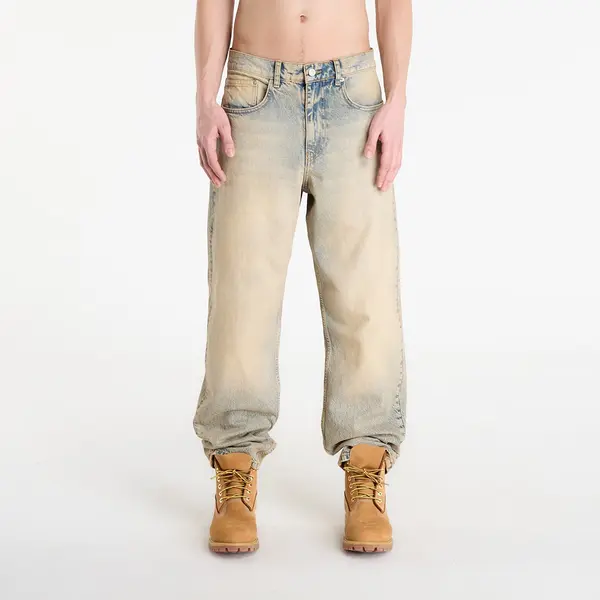 Patta Дънки Patta Dirty Whiskers Denim Pants Sandwashed Light Blue Denim 34