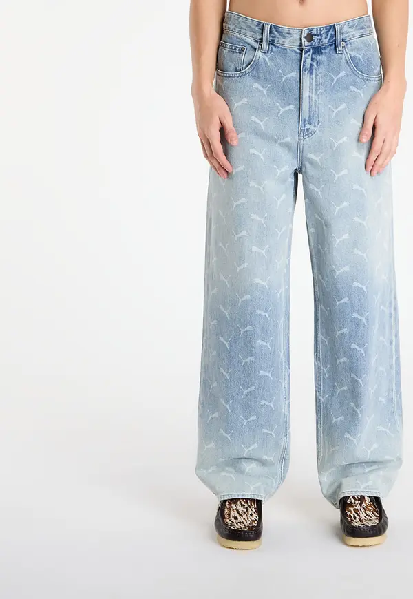 Puma Дънки PUMA x A$AP ROCKY Laser Monogram Faded Denim/ AOP 30