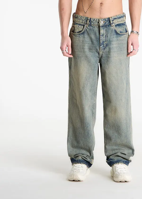 REPRESENT Дънки REPRESENT R3 Baggy Denim Blue Cream 31