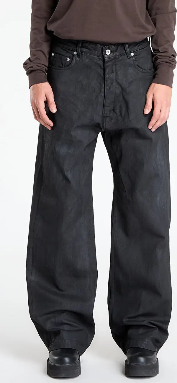 Rick Owens DRKSHDW Дънки Rick Owens DRKSHDW Geth Jeans Black Wax 33