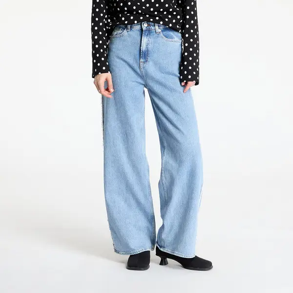 Tommy Hilfiger Дънки Tommy Jeans Claire High Rise Wide Fringe Jeans Denim W30/L32