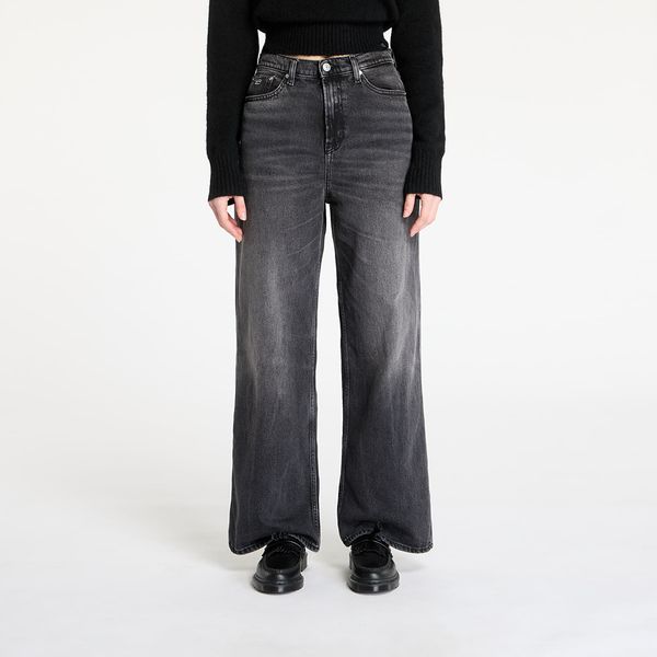 Tommy Hilfiger Дънки Tommy Jeans Claire High Rise Wide Jeans Denim Black W29/L30