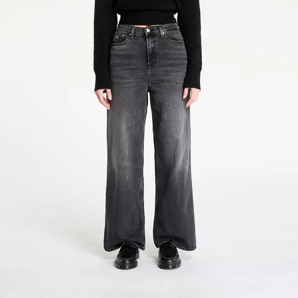 Tommy Hilfiger Дънки Tommy Jeans Claire High Rise Wide Jeans Denim Black W30/L32