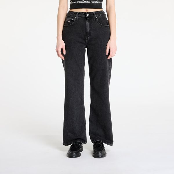 Tommy Hilfiger Дънки Tommy Jeans Mia Mid Rise Relaxed Straight Jeans Denim Black W26/L30