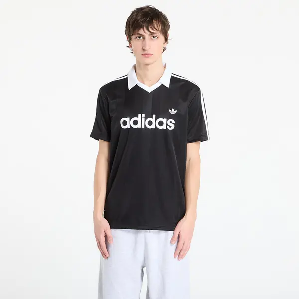 adidas Originals Джърси adidas Archive Collar Engineered Jersey Black M