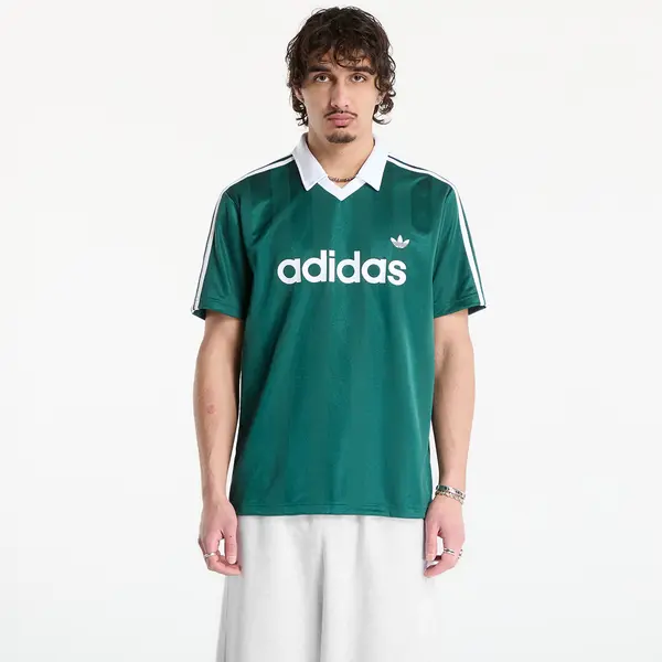 adidas Originals Джърси adidas Archive Collar Engineered Jersey Collegiate Green M