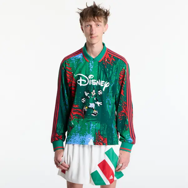 adidas Originals Джърси adidas Brain Dead Disney Long Sleeve Jersey Red/ Bold Green/ Blue M