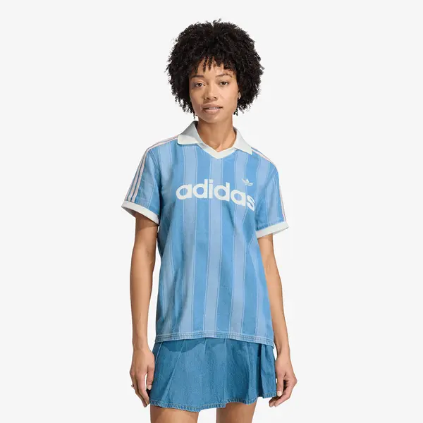 adidas Originals Джърси adidas Denim Football Jersey Indigo Denim M