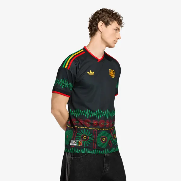 adidas Originals Джърси adidas Jamaica 26 X Bob Marley Away Jersey Black L