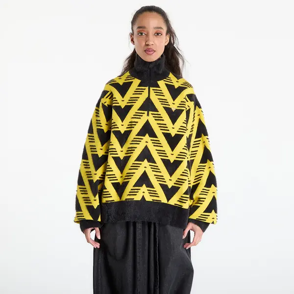 adidas Originals Джърси adidas Knitted Half-Zip Sweater Eqt Yellow S