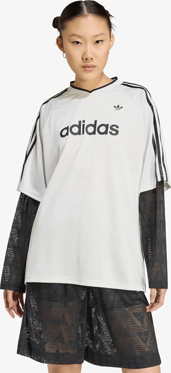 adidas Originals Джърси adidas Lace Long-Sleeve Jersey Cloud White L