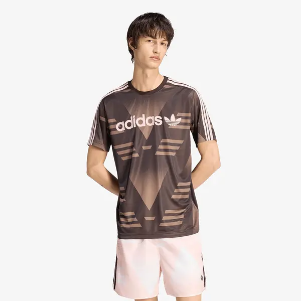 adidas Originals Джърси adidas Loose Sponsored Jersey Aurora Coffee XXL