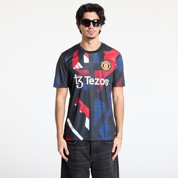 adidas Performance Джърси adidas Manchester United 2024/2025 Pre Match Jersey Black/ Mufc Red/ Off White/ Team Coll Burgundy 2 S