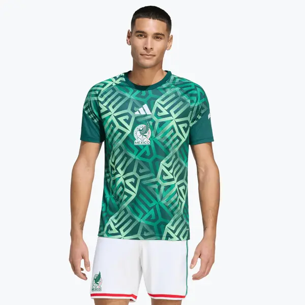 adidas Originals Джърси adidas Mexico 26 Home Pre Match Jersey Aurora Ivy XXL