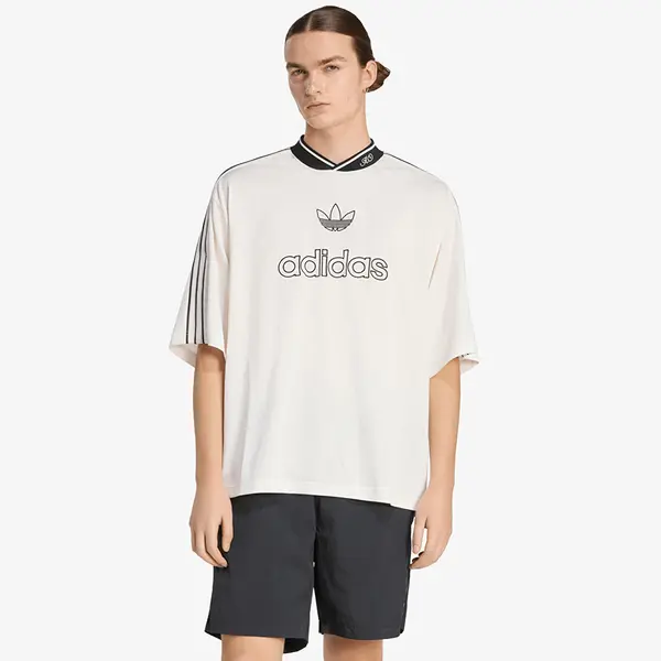 adidas Originals Джърси adidas Oversized Knit Jersey Cloud White S