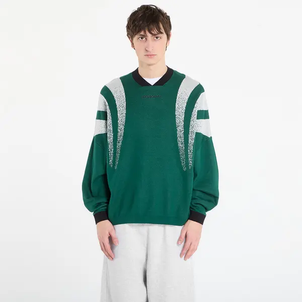 adidas Originals Джърси adidas Santiago Loose Fully Fashion Knit Jersey Collegiate Green S