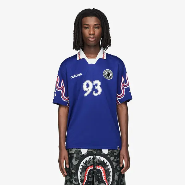 adidas Originals Джърси adidas Ssl Flame Jersey Bape® Japanblue L