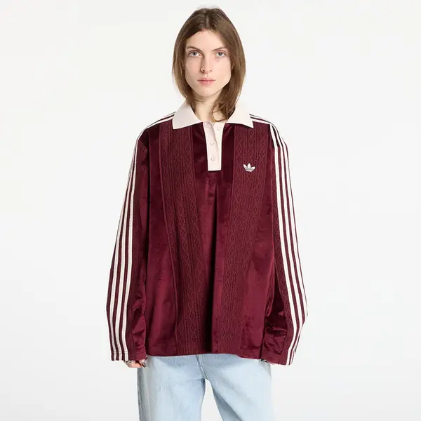 adidas Originals Джърси adidas Winterised Longsleeve Soccer Jersey Maroon S
