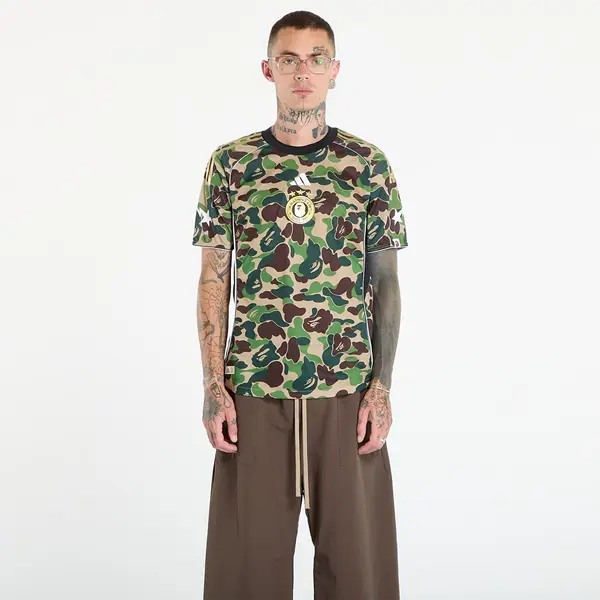 adidas Originals Джърси adidas x BAPE Jersey Top Crew Green M