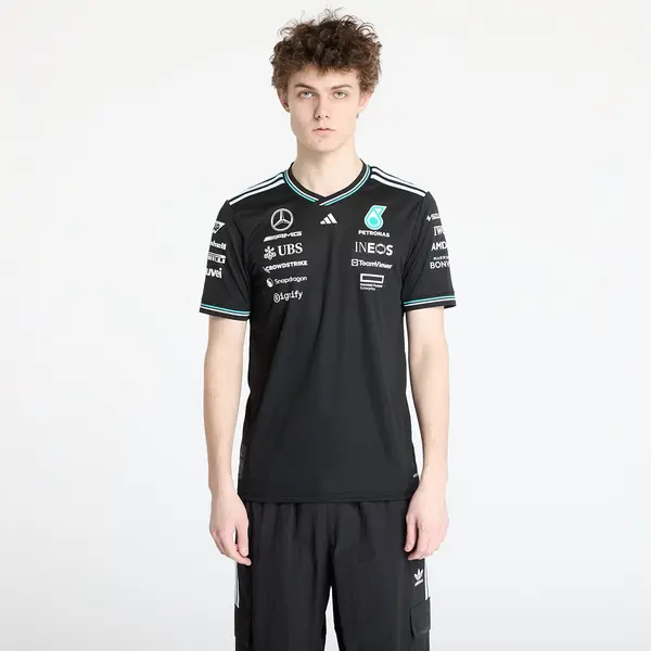 adidas Originals Джърси adidas x Mercedes Amg Petronas Formula One Team Driver Authentic Jersey Black/ Black/ White S