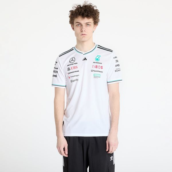adidas Originals Джърси adidas x Mercedes Amg Petronas Formula One Team Driver Authentic Jersey White/ White/ Black S