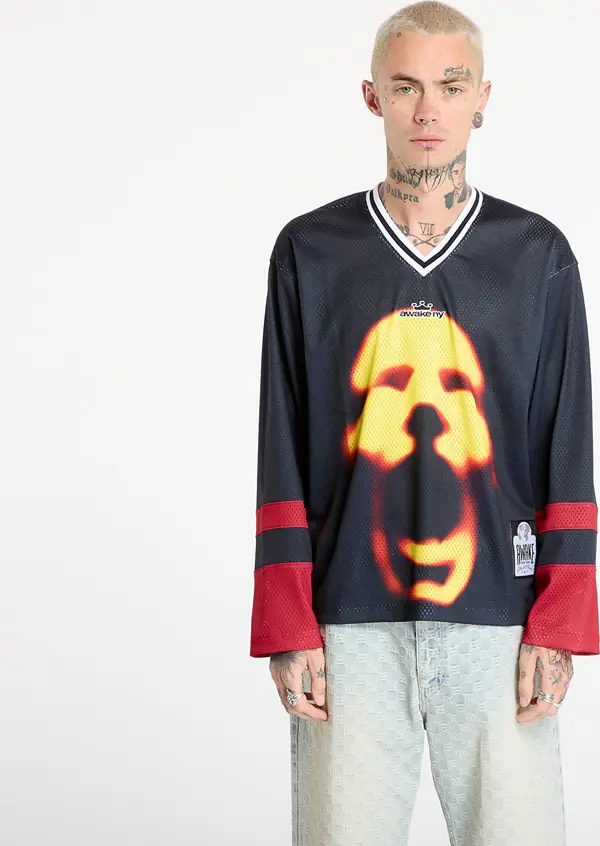 Awake NY Джърси Awake NY Hockey Jersey Black M