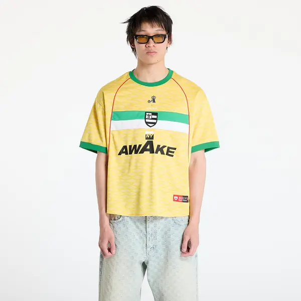 Awake NY Джърси Awake NY Sport Jersey SS Top Yellow M