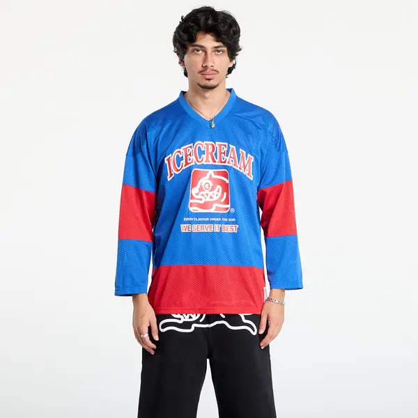 Billionaire Boys Club Icecream Джърси Billionaire Boys Club Icecream Team Hockey Shirt Blue/Red L