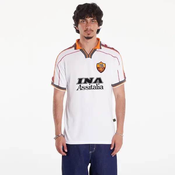 COPA Джърси COPA AS Roma 1998 - 99 Away Retro Football Shirt UNISEX White S