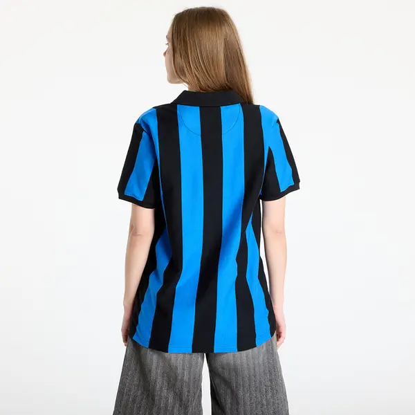 COPA Джърси COPA Club Brugge 1981 - 82 Retro Football Shirt UNISEX Black/ Blue XL