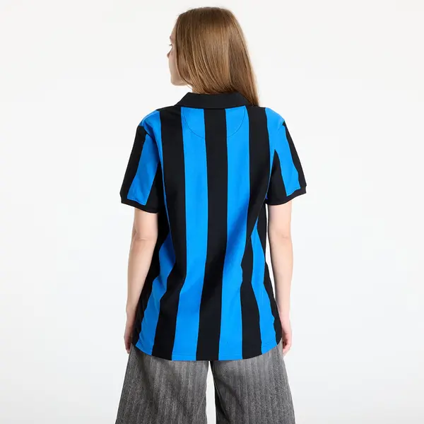 COPA Джърси COPA Club Brugge 1981 - 82 Retro Football Shirt UNISEX Black/ Blue XL