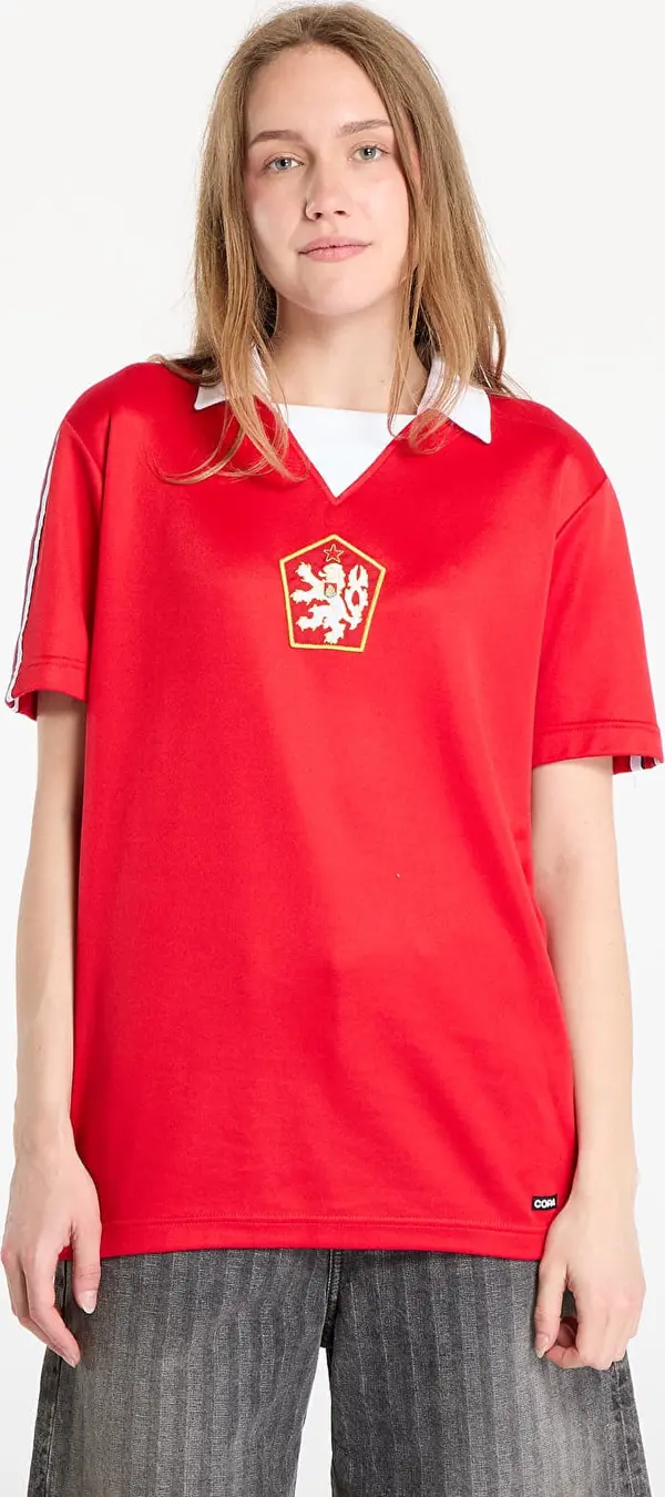 COPA Джърси COPA Czechoslovakia 1976 Retro Football Shirt Red M