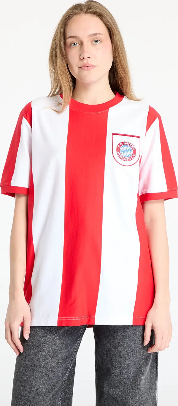 COPA Джърси COPA FC Bayern München 1971 - 72 Retro Football Shirt UNISEX Red/ White L