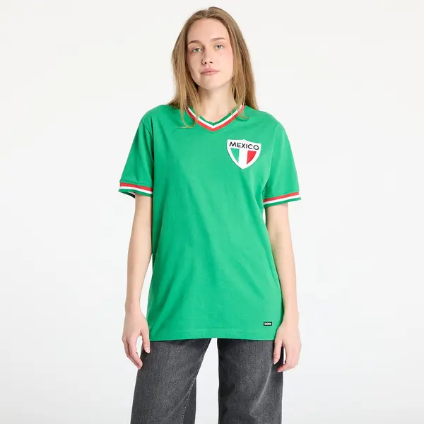 COPA Джърси COPA Mexico Pelé 1980's Retro Football Shirt UNISEX Green L
