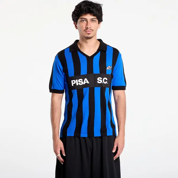 COPA Джърси COPA Pisa S.C. 1986 - 87 Retro Football Shirt Blue/ Black XL