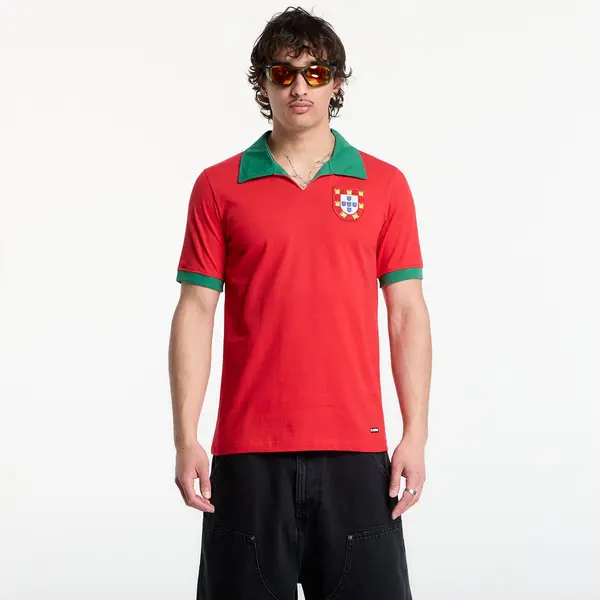 COPA Джърси COPA Portugal 1972 Retro Football Shirt UNISEX Red XL